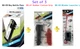 Takara Tomy Beyblade X Battle Pass BX-09 + Grip BX-41 + Launcher BX-40 Set of 3