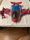 SPIDERMAN Jet Jetquarters Super Heroes Adventures Marvel With Figure Hasbro