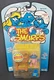 1996 Irwin Smurfs I'M BABY Figure Peyo Poseable Smurfette Blue Ice Cream 13010