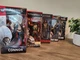 McFarlane Color Tops Lot (Red & Blue Waves)