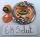 Beyblade HMS MA-04 Death Gargoyle MS (Dark Effigy Hasbro) - Takara 2004 USED