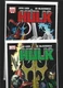 Hulk #12 both Regular + Variant covers Jeph Loeb Red Hulk vs Green Hulk