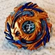 Takara Tomy Hasbro Beyblade BURST B-79 Drain Fafnir Gold Blue Toy