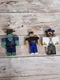 Roblox Toys Action Figures Lot Of 3 Figures Characters Pirate Bald Green Hat