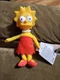 New With Tags The  Simpsons Lisa Simpson 10 Inch Plush Doll 2024 Jakks Pacific