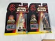 Star Wars Episode 1 Jar Jar Binks & Obi-Won Kenobi 3.75" Action Figures 1998 New