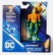 DC 4" Aquaman Action Figure with 2 surprise accessories inside   Spin Masters
