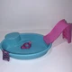 Barbie Doll 2019 Pool Playset with Pink Slide Towel and Pool Toy GHL91/92 EUC