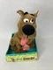 Scooby Doo Dizzy Pull String Head Spinning Plush 10" Hanna Barbera New (Damaged)