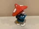Mushroom Umbrella Smurf, Vintage Schleich 20118 Peyo 1979 Angry Smurf&nbsp;