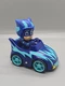PJ Mask Catboy Cat Car Mini Racer Just Play Toy Cake Topper Superhero 3.5&rdquo;(PJRW)