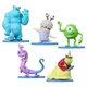 Monster, Inc. Mini Figurines Disney-Pixar Mattel Micro Collection 2.5" Tall Toy