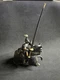 Schleich  Ritter 5"Black Knight On Horseback With Joust Retired