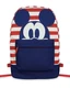 NEW Disney Mickey Mouse Red White Blue Americana Striped Backpack 🎒SHIPS FREE🎒