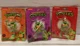 3 Teenage Mutant Ninja Turtles Key Chain Nickelodeon Michelan, Dona, Raph 2018