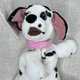 101 Dalmatians Jewel Dog The Disney Store Bean Bag 8" Plush Stuffed Toy