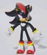 2019 SEGA JAKKS Pacific Shadow the Hedgehog Bendable Bendy 4" inch Action Figure