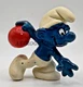 SMURF PUFFO BOWLING 20051 SCHLEICH PEYO SMURFS VINTAGE '80 HONG KONG
