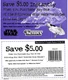 Star Wars 1997 Kenner In-Toy Rebate Coupon $5.00
