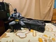 DC Spin Master Bat Tech Apx 16" Batmobile & Approx  12" Batman Figure Set