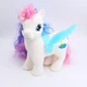 GI GO Wonder Pony MLP SML-16-B1 Jumbo 9" Unicorn Pegasus with Wings Rare