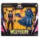 Marvel Legends 50Th Wolverine & Psylocke 2-Pack &ndash; Scale 6" / 15 Cm