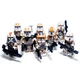 212th Attack Battalion Star Wars Custom Lego Orange Clone Trooper Minifigures