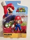 WORLD OF NINTENDO SUPER MARIO 4" FIGURE MARIO with 1-UP MUSHROOM BRAND NEW