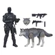 Hasbro Snake Eyes and Timber Alpha Commandos Classified Series Set 6-Inch Act...