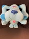 Blues Clues Sing Along Blue 12" Plush Stuffed Toy Sings Barks Talks 1997 TYCO