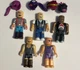 Roblox Jazwares Action Figures Club Boates Mix & Match Lot of 5 W/4 Hairdressing