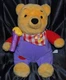 13" Winnie The Pooh Bear Eating Hunny Wiggles Ears Plush Dolls Toys Mattel 1999