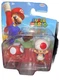 NEW! Nintendo Super Mario Bros. Action Figure, Toad with Red Mushroom