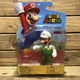 Super Mario Figure - Fire Luigi With Fire Ball - Jakks Pacific - Sealed