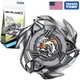 TAKARA TOMY Booster Weiss Tiger 3-60U Beyblade X Booster BX-33 - USA SELLER!