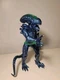 Metallic Blue Xenomorph Warrior Alien 7" Action Figure 2020 Lanard Toys &ndash; Loose
