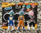 Dragon Ball Flash Super Saiyan Blue Goku, Blue Vegita & Rose Goku Black Bandai