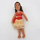 Disney Princess Moana 9&ldquo; Plush Stuffed Doll Fabric Hair