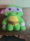 Teenage Mutant Ninja Turtles Fuggler Donatello 9" Plush Limited Edition EUC
