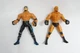 WCW nWo Goldberg & Hollywood Hogan ToyBiz Grip N Flip Wrestling Action Figures