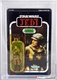 Vintage 1984 Star Wars Kenner AFA 75 Princess Leia Combat Poncho Carded Figure