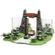 JADA 253252028-34244 Set Jurassique Park With Ford USA Explorer 1995