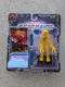Palisades Micronauts Membros/Slithery, Skinned, Invader/Yellow Blue 2002 Series 