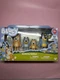 Bluey Family Figure Pack of 4, Robust Poseable Character Toys with Bingo, Chilli