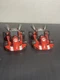 2 Jakks Pacific Nintendo Super Mario Bros. Movie Pull Back Toy Racer Kart Works