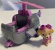 Paw Patrol Skye Figure w/ Helicopter Vehicle Nickelodeon Spin Master Preowned