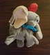Disney Store Bean Bag Plush - Dumbo - Elephant - Beanie Baby - 8" Stuffed animal