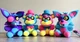 Funko Five Nights at Freddy's Blacklight Plush Set  2017 NWT