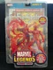 HUMAN TORCH ( 6" ) 2002 MARVEL LEGENDS FANTASTIC FOUR ACTION FIGURE + COMIC BOOK