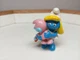 Schleich Smurfette with Baby - 20192 - Peyo Smurfs Smurfette Germany Mama